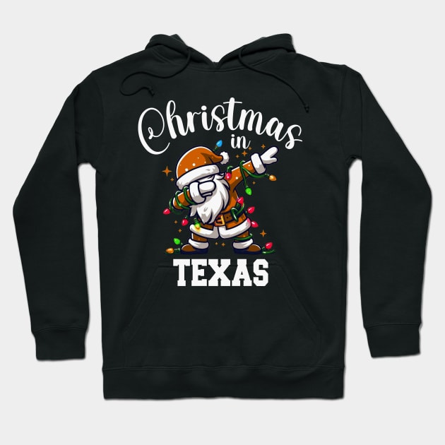 Christmas In Texas Hoodie by Etopix